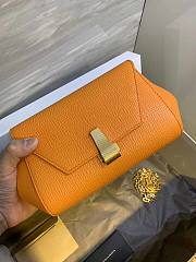 Bottega Veneta | mini orange BV Angle bag - 19x13x8cm - 4