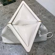 Bottega Veneta | BV Trine angular White clutch - 622712 - 32 x 18 cm - 5