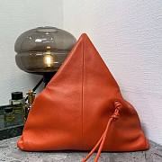 Bottega Veneta | BV Trine angular Orange clutch - 622712 - 32 x 18 cm - 3