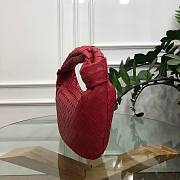 Bottega Veneta | Woven Red bag - 46 x 36 x 5 cm - 6