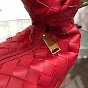 Bottega Veneta | Woven Red bag - 46 x 36 x 5 cm - 5