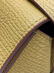 Bottega Veneta | Yellow BV Angle Shoulder Bag - 576143 - 20 x 43 x 16cm - 4