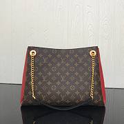 Louis Vuitton | Surene MM Hand Bag Red- 36 x 26 x 13 cm - 1