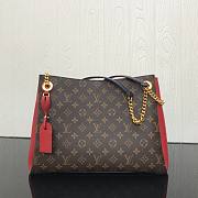 Louis Vuitton | Surene MM Hand Bag Red- 36 x 26 x 13 cm - 6