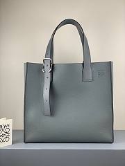 LOEWE | Buckle tote bag in soft grained calfskin - B692L - 36 x 33 x 17cm - 1