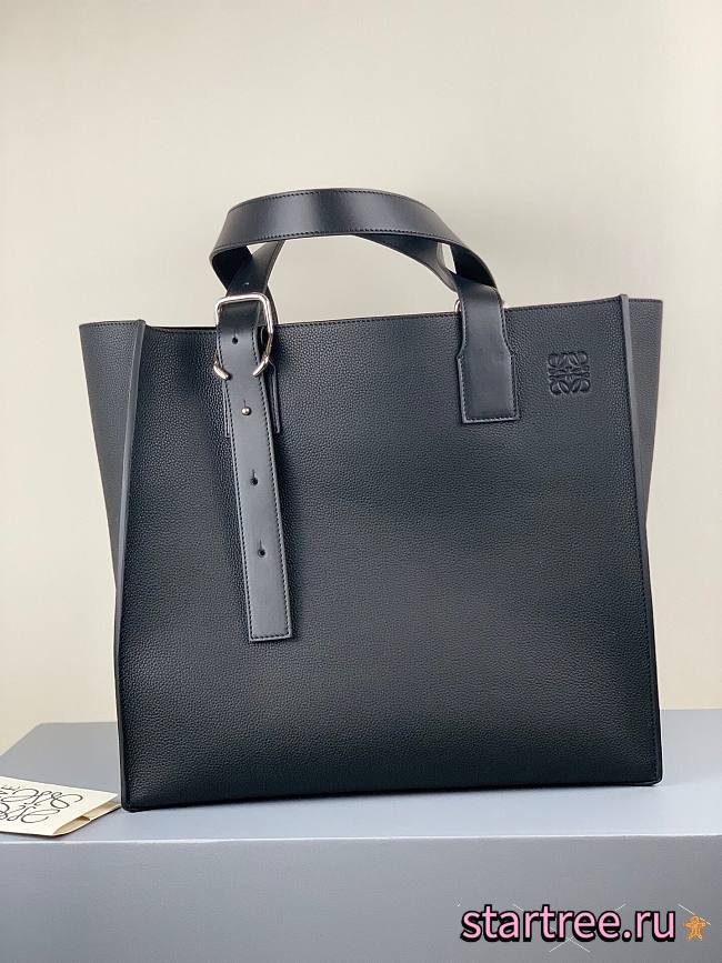 LOEWE | Buckle tote bag Black - B692L - 36 x 33 x 17cm - 1