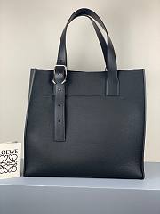 LOEWE | Buckle tote bag Black - B692L - 36 x 33 x 17cm - 3