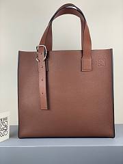 LOEWE | Buckle tote bag Brown - B692L - 36 x 33 x 17cm - 1