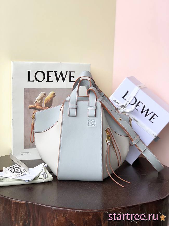 LOEWE | Hammock Gray Blue - A538S3 - 29 x 26 x 14cm - 1