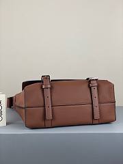 LOEWE | Military Messenger Bag Brown - B553A1 - 30 x 25 x 15cm - 6