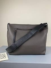 LOEWE | Military Messenger Bag Grey - B553A1 - 30 x 25 x 15cm - 3