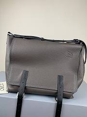 LOEWE | Military Messenger Bag Grey - B553A1 - 30 x 25 x 15cm - 6