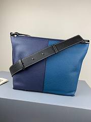 LOEWE | Military Messenger Bag Blue - B553A1 - 30 x 25 x 15cm - 5