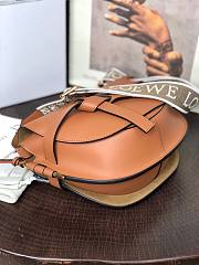 LOEWE | Small Tan Gate Shoulder Bag - P00597 - 29 x 26 x 14cm - 4