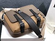 LOEWE | Military XS Messenger Bag DARK TAUPE/DESERT  - 24.5×18×10.5cm - 5