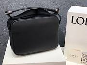 LOEWE | Military XS Messenger Bag Black  - 24.5×18×10.5cm - 4