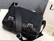 LOEWE | Military Messenger Bag Black - B553A1 - 33 x 10 x 25 cm - 3