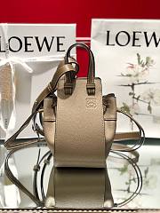 LOEWE | Mini Beige Drawstring Hammock bag - A538Z9 - 19.5 x 17 x 11cm - 1