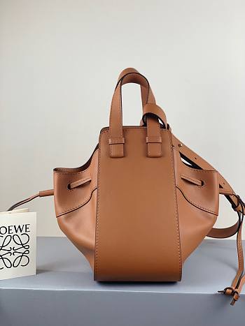 LOEWE | Tan Drawstring Hammock bag - 38730S - 26 x 21 x 14 cm