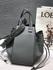 LOEWE | Grey Drawstring Hammock bag - 32 x 28 x 15 cm - 1