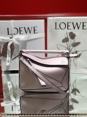 LOEWE | Mini Puzzle bag Silver - 322.30.U - 18 x 12.5 x 8cm - 2