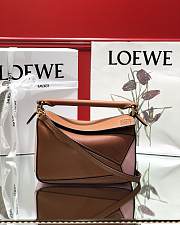 LOEWE | Mini Silver Tan/Pink bag - 322.30.U - 18 x 12.5 x 8cm - 1