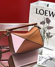 LOEWE | Mini Silver Tan/Pink bag - 322.30.U - 18 x 12.5 x 8cm - 4