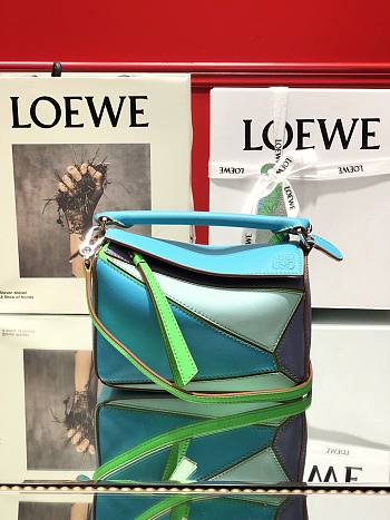 LOEWE | Mini Silver Blue bag - 322.30.U - 18 x 12.5 x 8cm