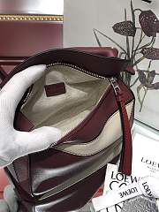 LOEWE | Mini Silver Redwine/Creme bag - 322.30.U - 18 x 12.5 x 8cm - 4