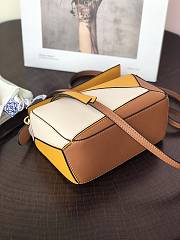 LOEWE | Mini Golden Yellow/Brown bag - 322.30.U - 18 x 12.5 x 8cm - 5