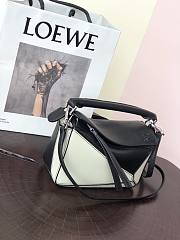 LOEWE | Mini Silver Black/Creme bag - 322.30.U - 18 x 12.5 x 8cm - 5