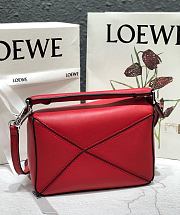 LOEWE | Mini Red Puzzle bag - 322.30.U - 18 x 12.5 x 8cm - 2