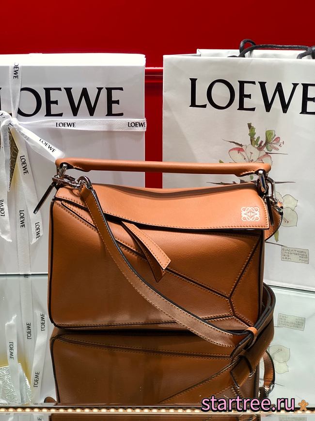 LOEWE | Tan Puzzle bag -  322.30 - 24 x 14 x 11 cm - 1