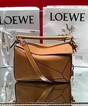 LOEWE | Light Caramel Puzzle bag in Grain - 32212K - 24 x 14 x 11 cm - 1