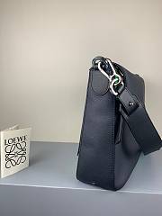LOEWE | Puzzle Messenger Bag Dark Black/Green- 37 x 25 x 9cm - 6