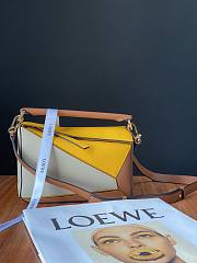 LOEWE | Small Light wheat yellow Puzzle bag - 24 x 14 x 11 cm - 5