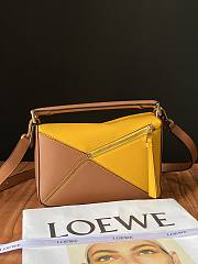 LOEWE | Small Light wheat yellow Puzzle bag - 24 x 14 x 11 cm - 4