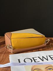 LOEWE | Small Light wheat yellow Puzzle bag - 24 x 14 x 11 cm - 3