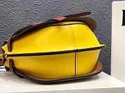 LOEWE | Small Yellow/Green Gate Bag - 20 x 19 x 11.5cm - 3