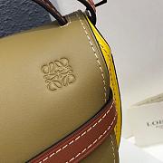 LOEWE | Small Yellow/Green Gate Bag - 20 x 19 x 11.5cm - 5