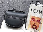 Loewe | Midnight Black Gate Bag - 20 x 19 x 11.5cm - 2