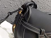 Loewe | Midnight Black Gate Bag - 20 x 19 x 11.5cm - 4