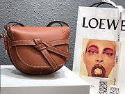 Loewe | Midnight Tan Gate Bag - 20 x 19 x 11.5cm - 1