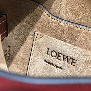 Loewe | Small Red Gate bag in soft grained - 321.12.T - 20 x 19 x 11.5cm - 4