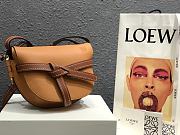 Loewe | Small Light Caramel Gate bag in soft grained - 321.12.T - 20 x 19 x 11.5cm - 1