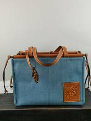 LOEWE | Cushion tote Blue bag - 330.02A - 35 x 27 x 19cm - 1