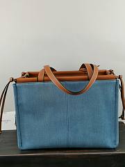 LOEWE | Cushion tote Blue bag - 330.02A - 35 x 27 x 19cm - 6