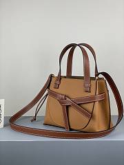 LOEWE | Mini Light Caramel Gate Top Handle bag - 321.12.Z - 25 x 18 x 10cm - 5