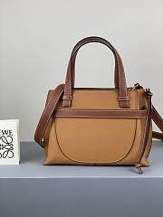 LOEWE | Mini Light Caramel Gate Top Handle bag - 321.12.Z - 25 x 18 x 10cm - 6