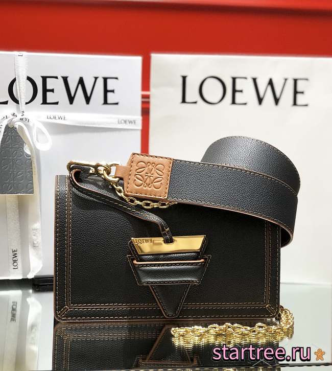  Loewe | Barcelona Black bag - 303.12.W - 24 x 15 x 8cm - 1